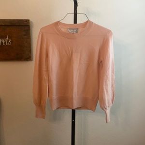 Everlane light peach/pink knitted too